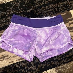 lulu lemon shorts (speed-ups)